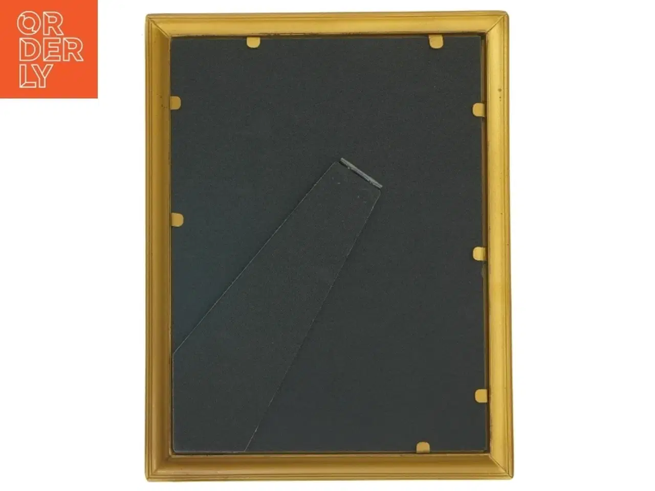 Billede 3 - Gylden billedramme (str. 27,5x21,5 cm)