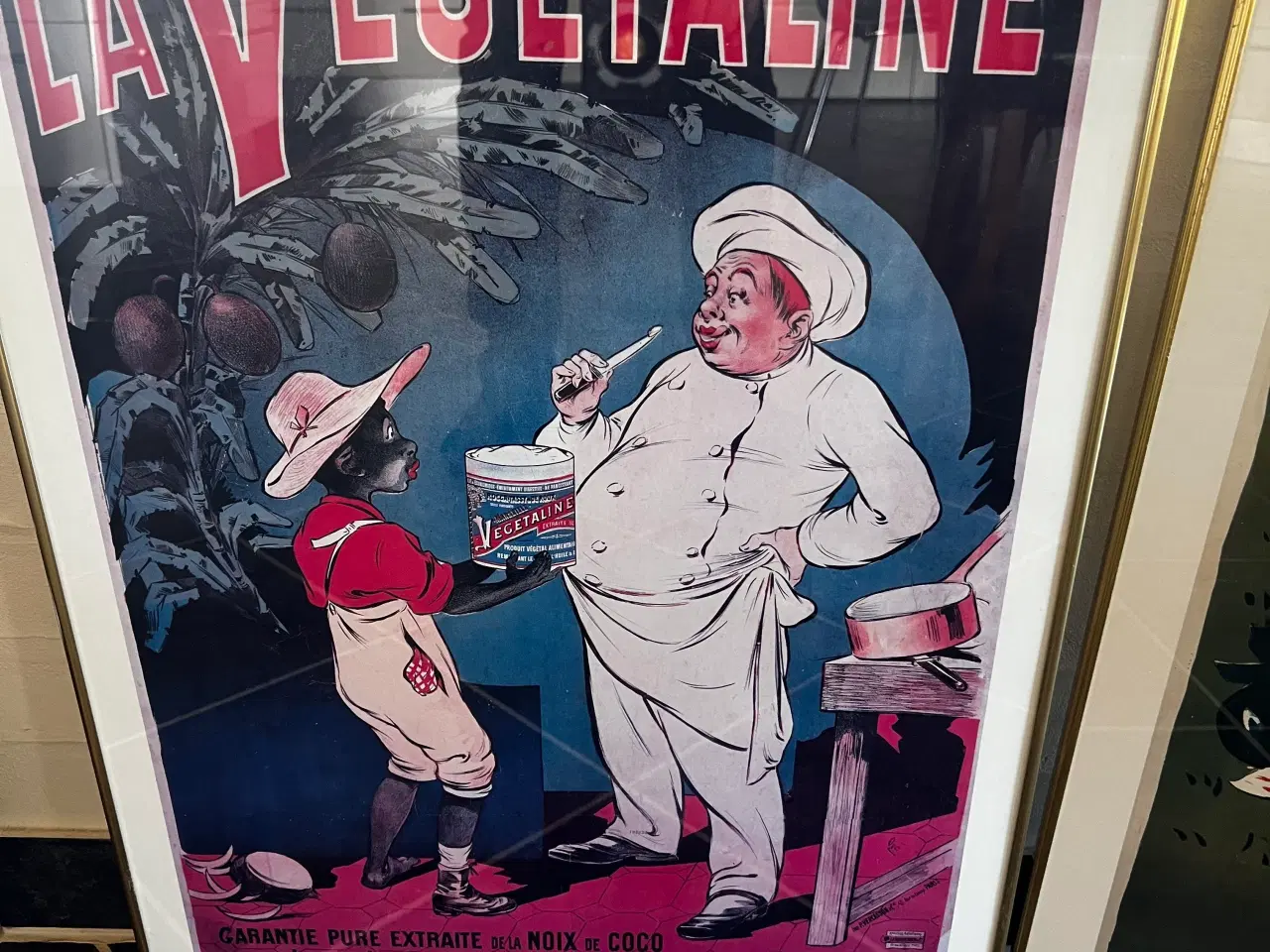 Billede 2 - Olida og La Végétaline plakater prof indrammet