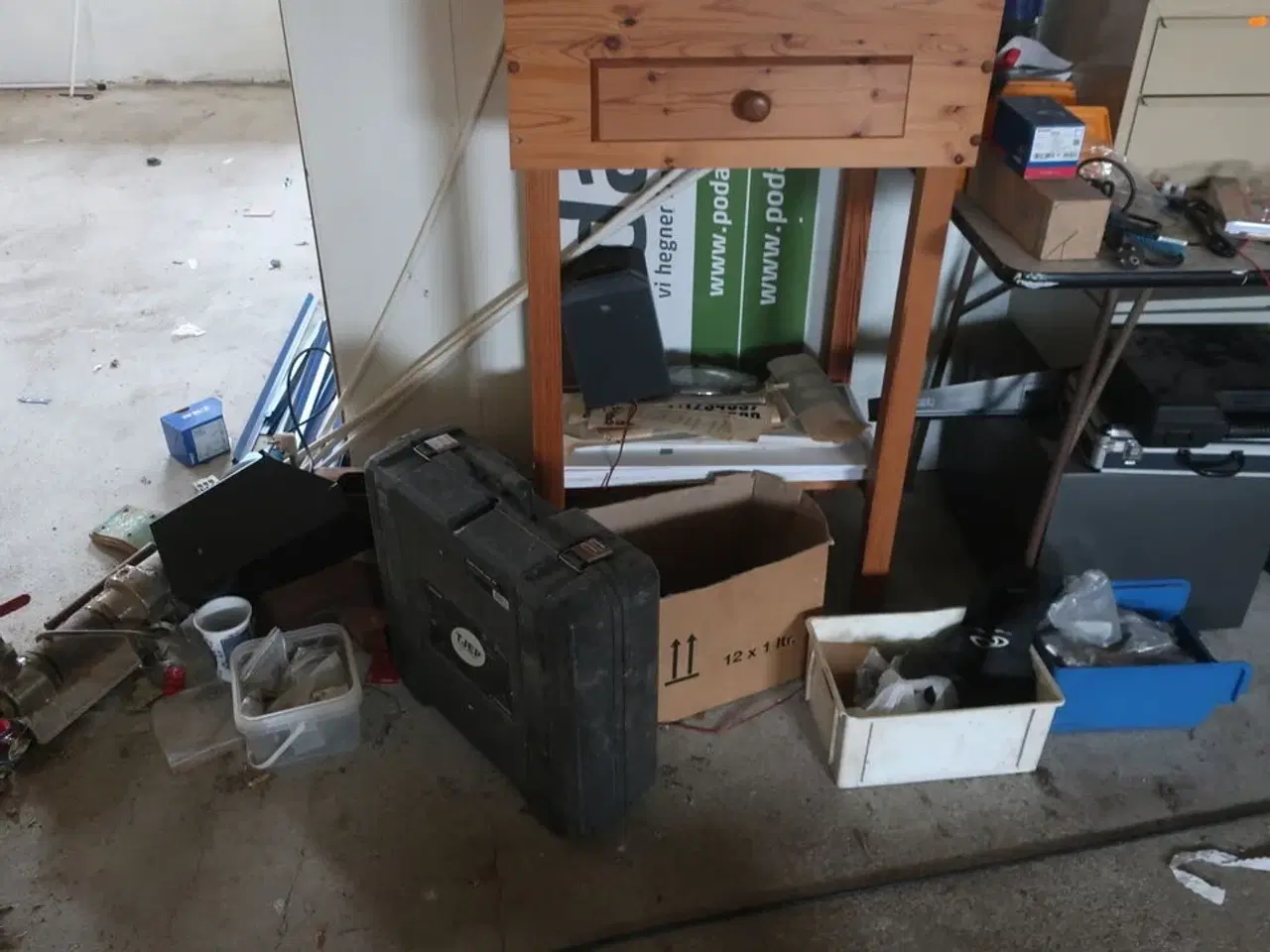 Billede 12 - Sækkevogn, varelager, reservedele, værktøj, reol, opbevaringsvogn m.m.