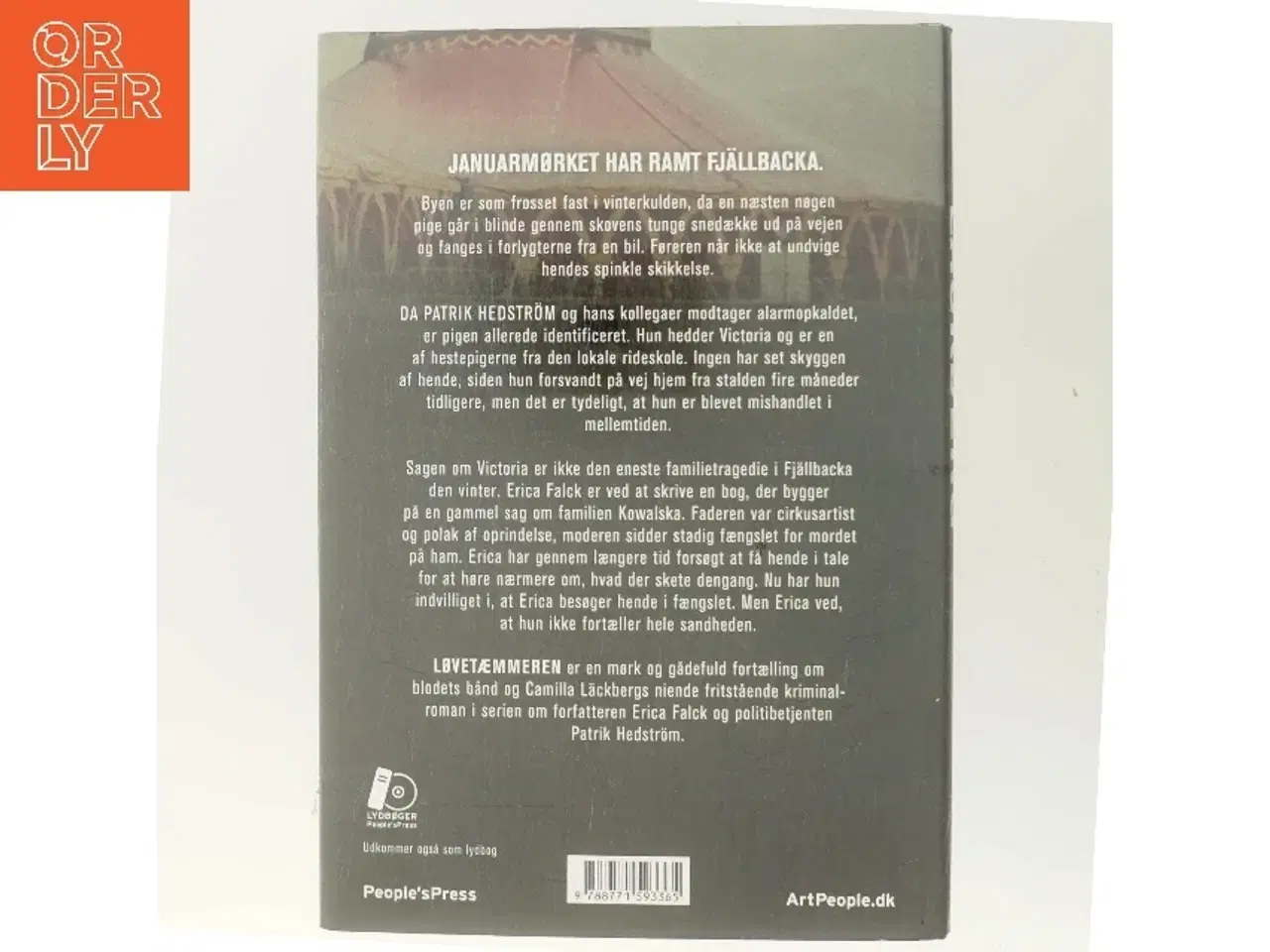 Billede 3 - Løvetæmmeren af Camilla Läckberg (Bog)