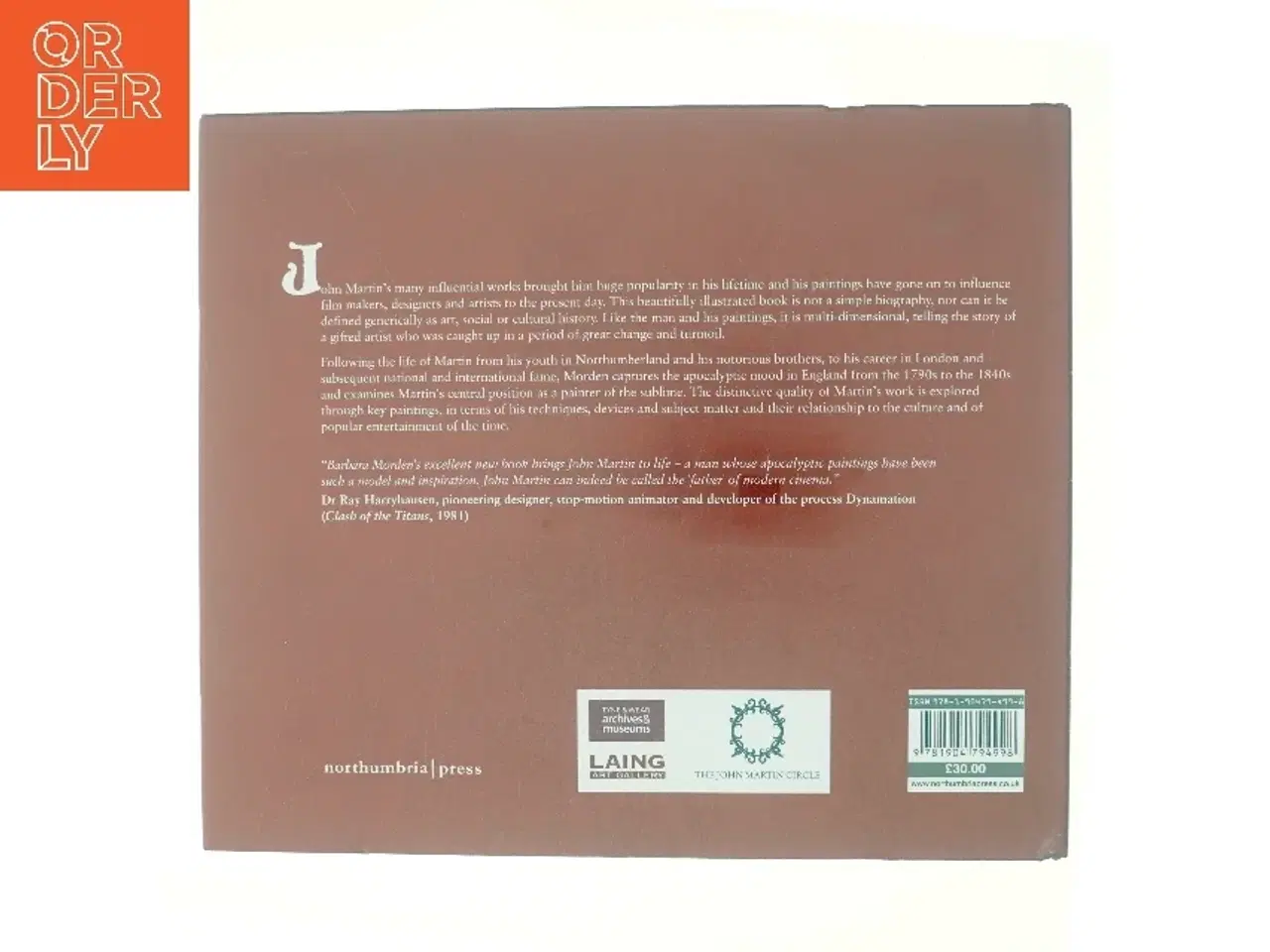 Billede 3 - John Martin af Barbara C. Morden (Bog)