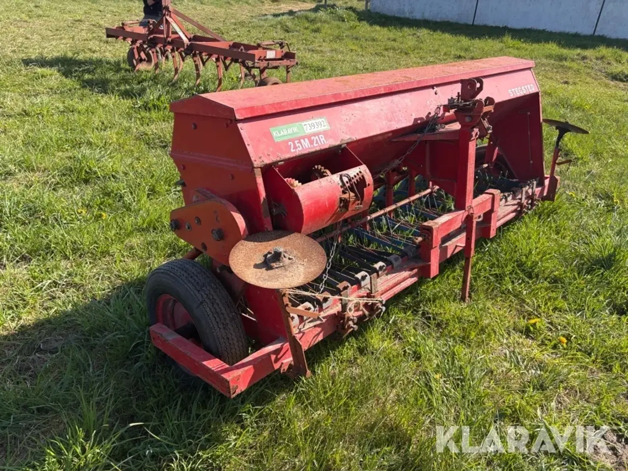 Billede 3 - Såmaskine Stegsted 2.5 M. 21R.
