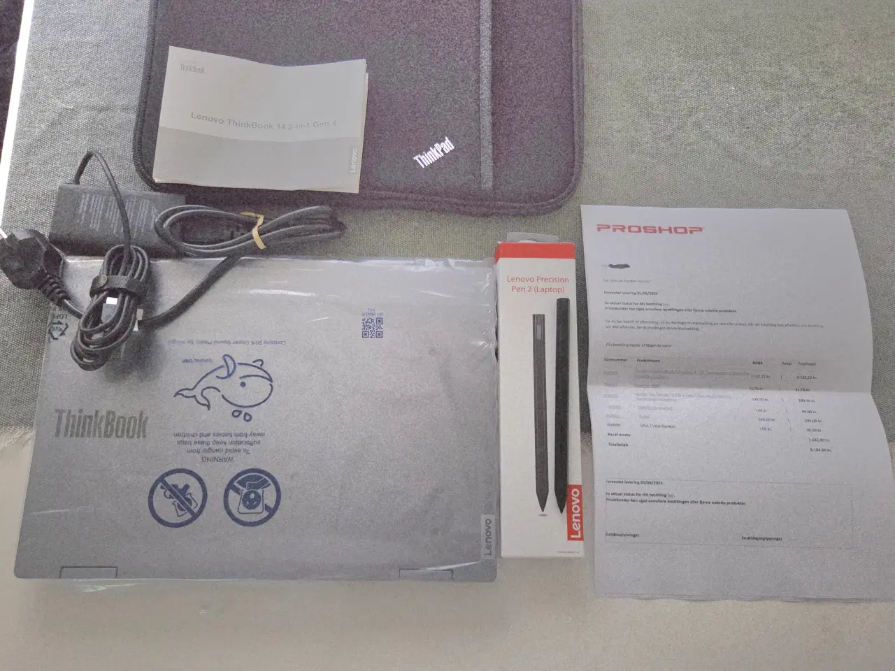 Billede 2 - Helt ny ubrugt Lenovo ThinkBook 14 2-in-1 G4 IML 