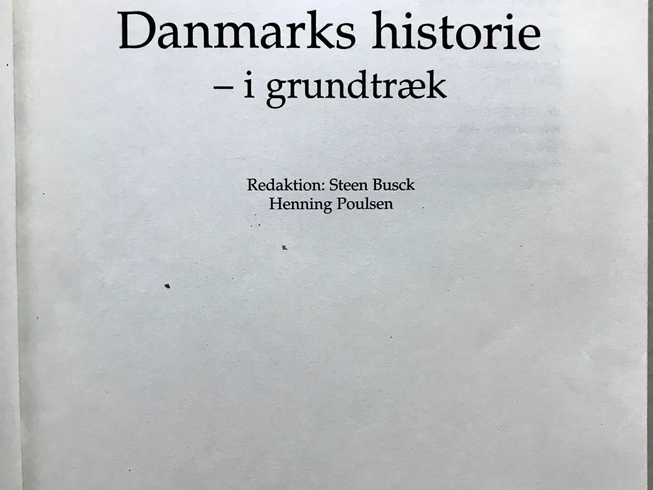 Billede 3 - Danmarks historie - i grundtræk