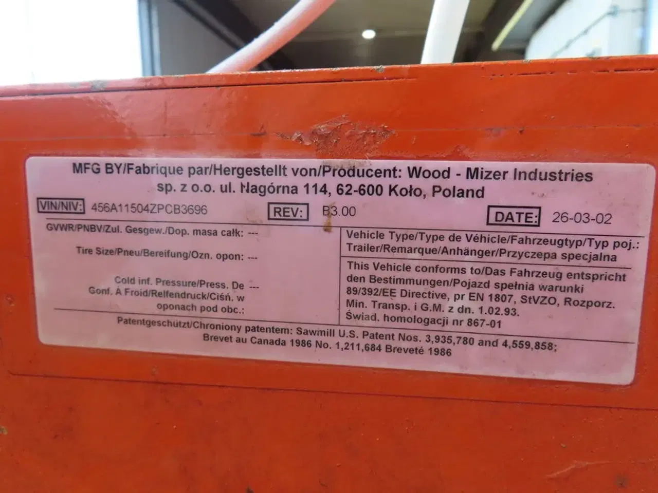 Billede 3 - Mobilt savværk, Wood-Mizer LT15