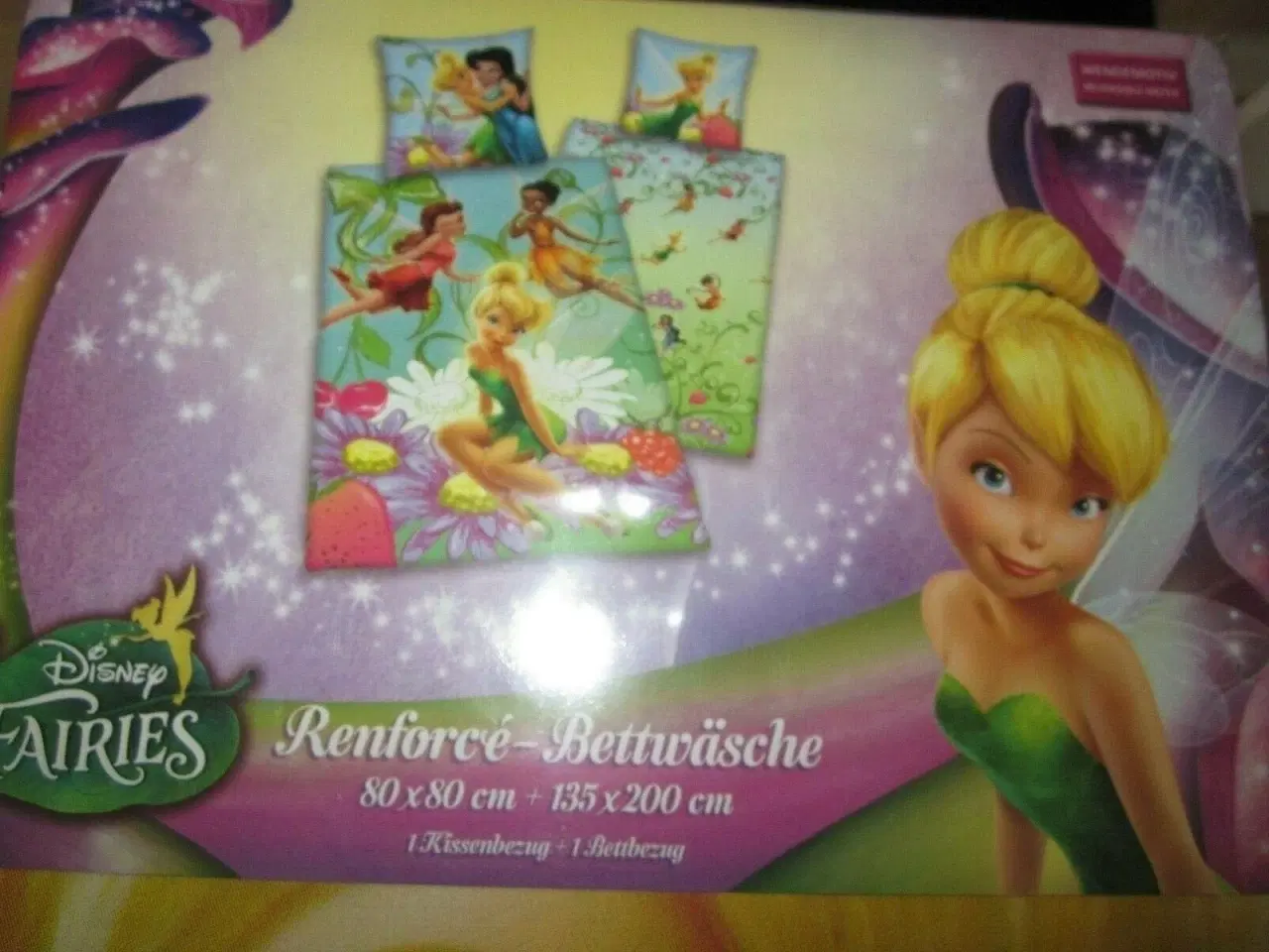 Billede 1 - Sengetøj, Nyt, str. Voksen, Disney Fairies