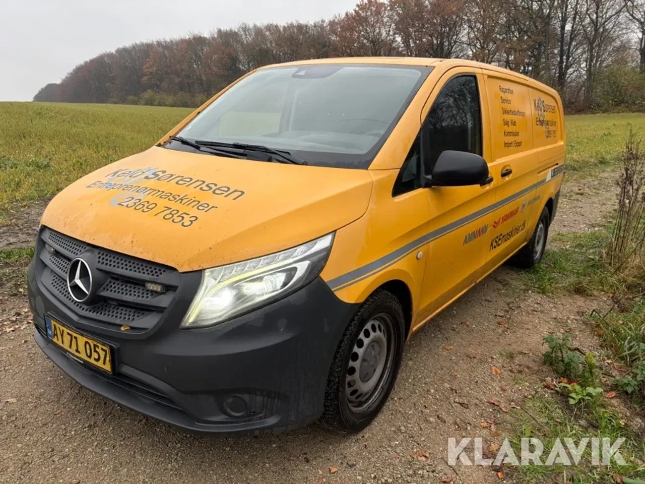 Billede 1 - Varebil Mercedes-Benz Vito kassevogn
