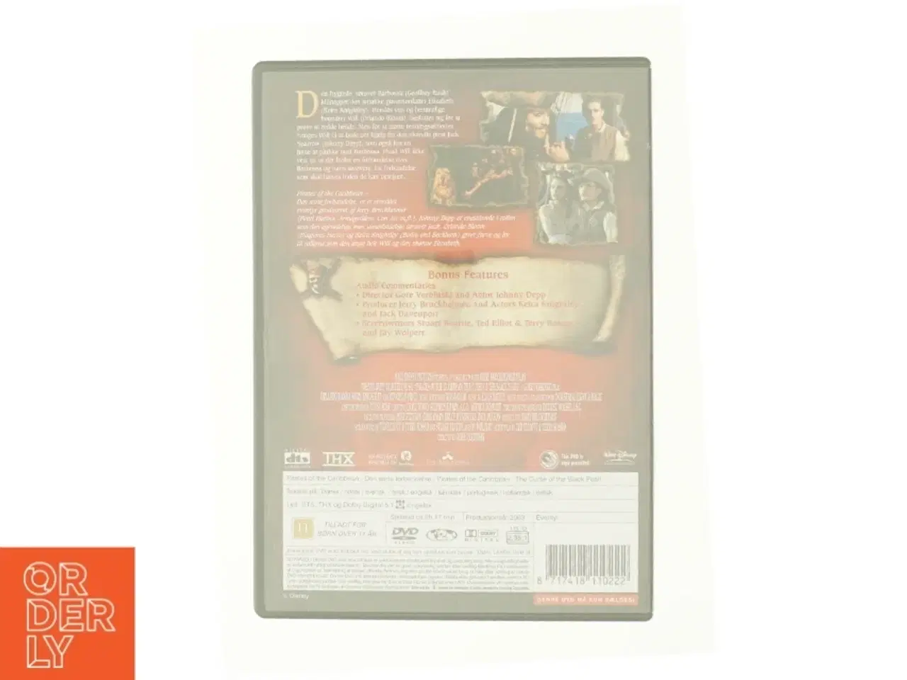 Billede 2 - Pirates of the Caribbean 1 fra DVD