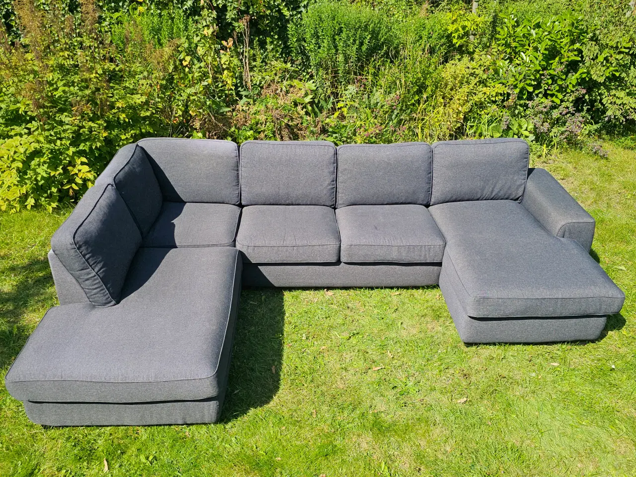 Billede 2 - Jysk Hjørnesofa med chaiselong – Nypris: 6999DKK