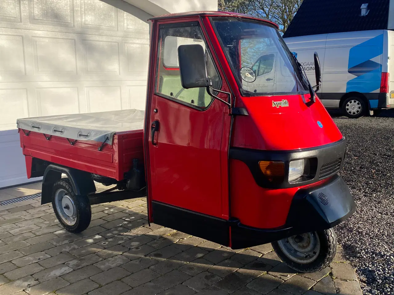 Billede 2 - Piaggio Ape 50 tuk tuk 30 kmt
