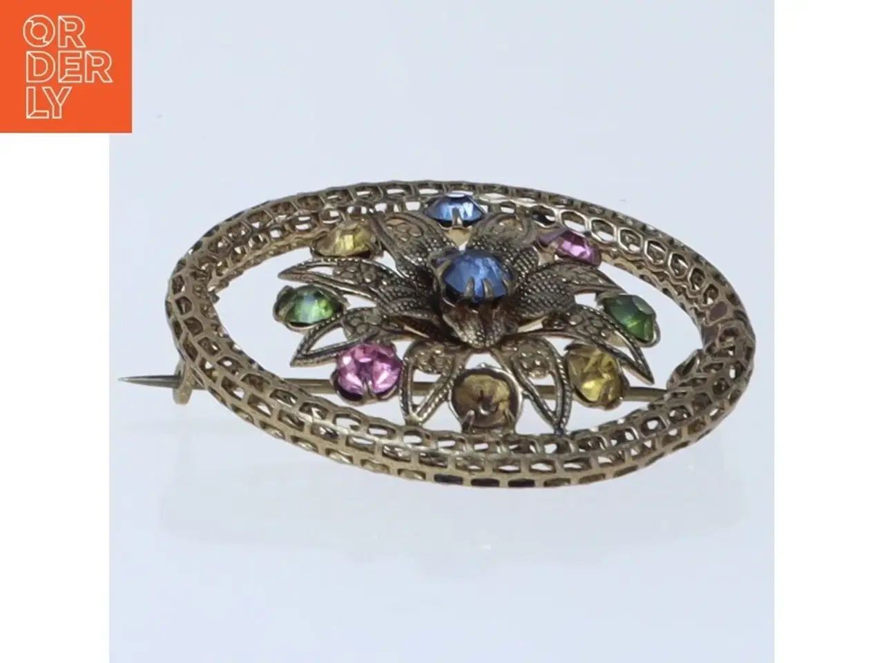 Billede 3 - Vintage broche (str. 4 cm)