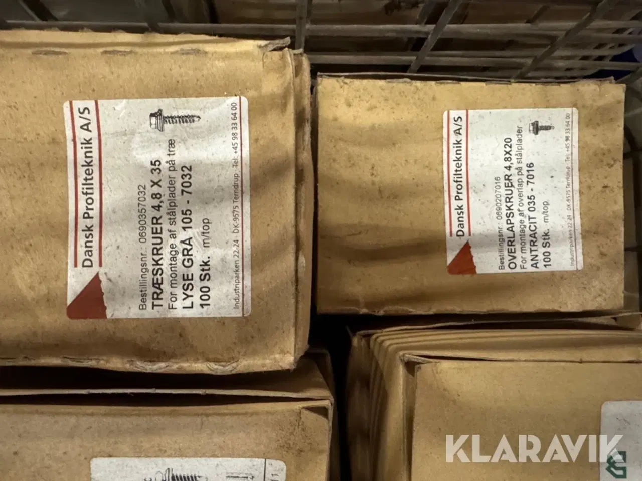 Billede 10 - Diverse skruer til stålplader LOT