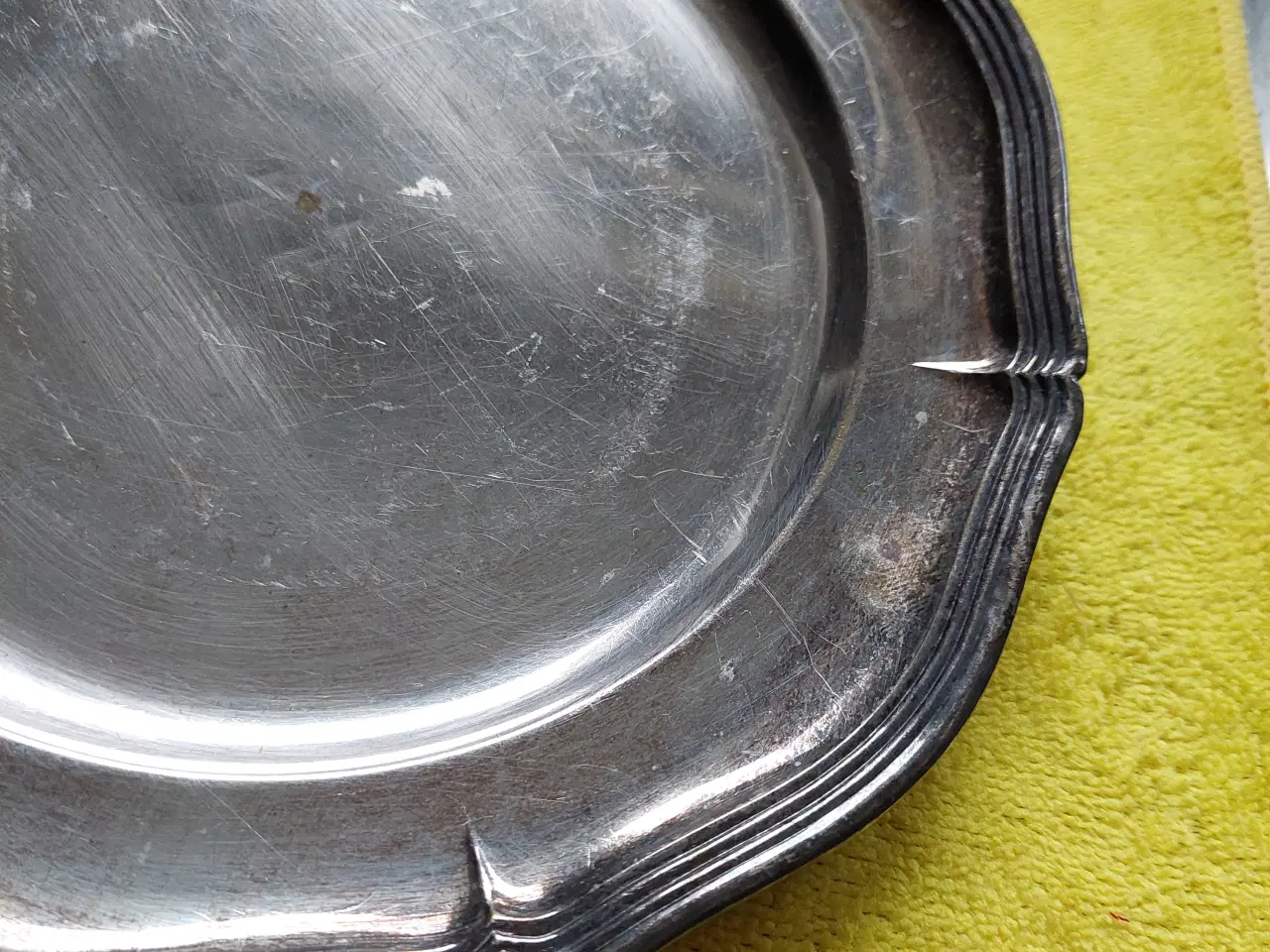 Billede 7 - fad forskellige - sølvfarve metal fad