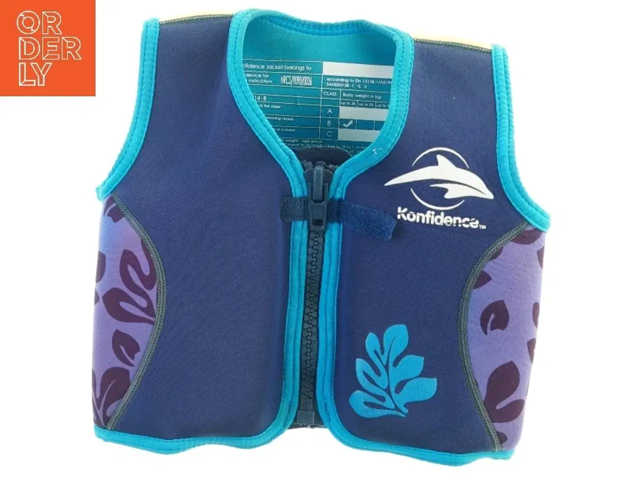 Billede 1 - Redningsvest til børn fra Konfidence (str. Se på billedet)