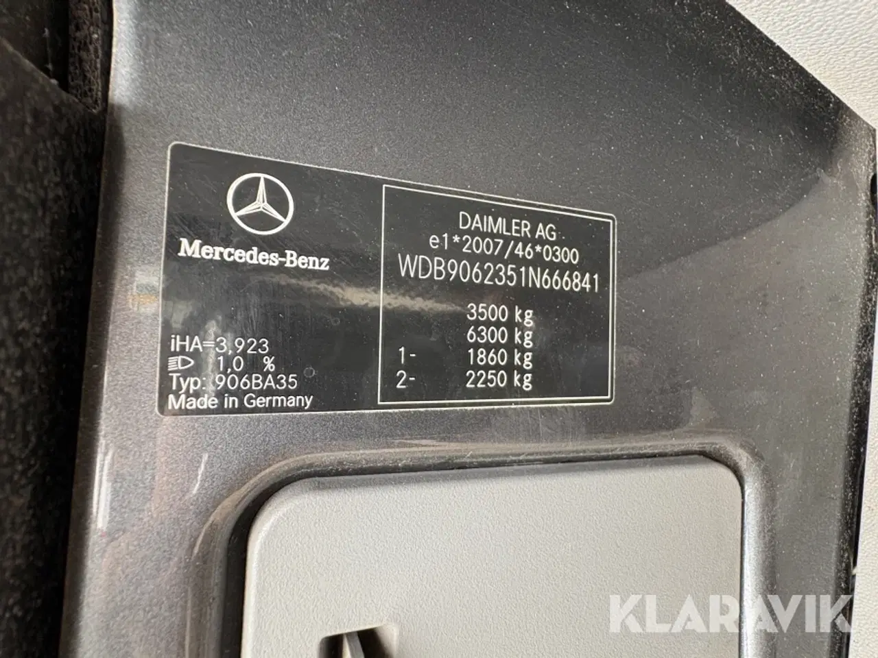 Billede 6 - Ladbil Mercedes-Benz Sprinter