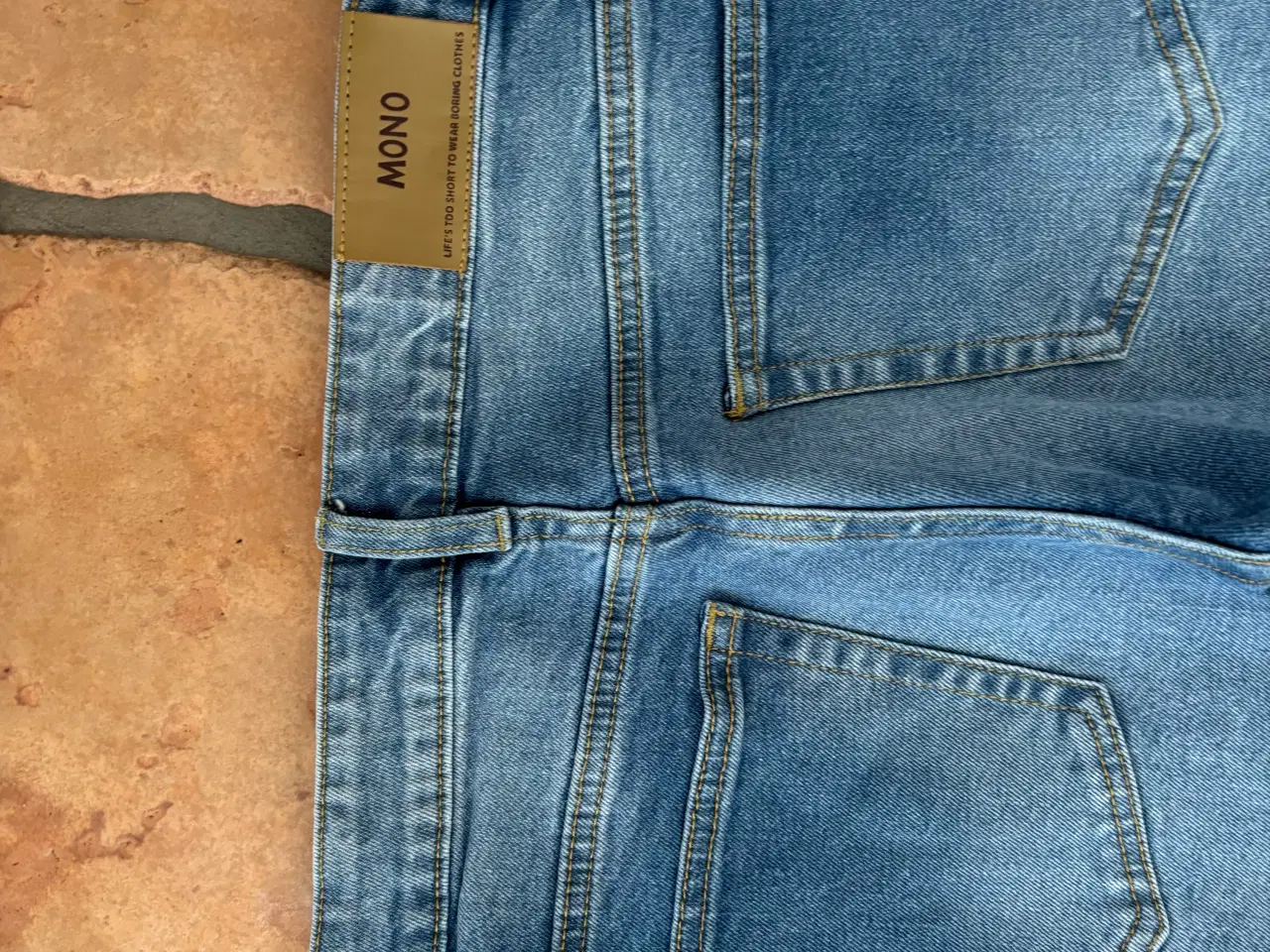 Billede 11 - Blå mono jeans til dreng i str 164 /14