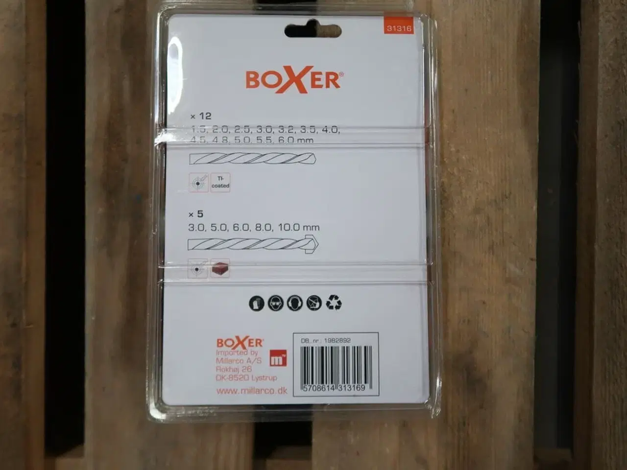 Billede 3 - 2 pk. Boxer HSS kombi borsæt 17 dele