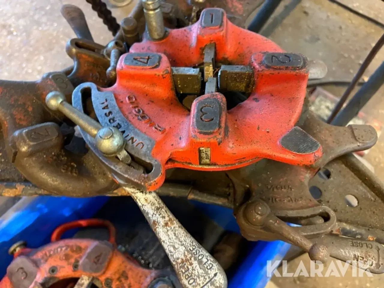 Billede 7 - Gevindskæremaskine Ridgid 300 compact 1233 - inklusiv diverse tilbehør