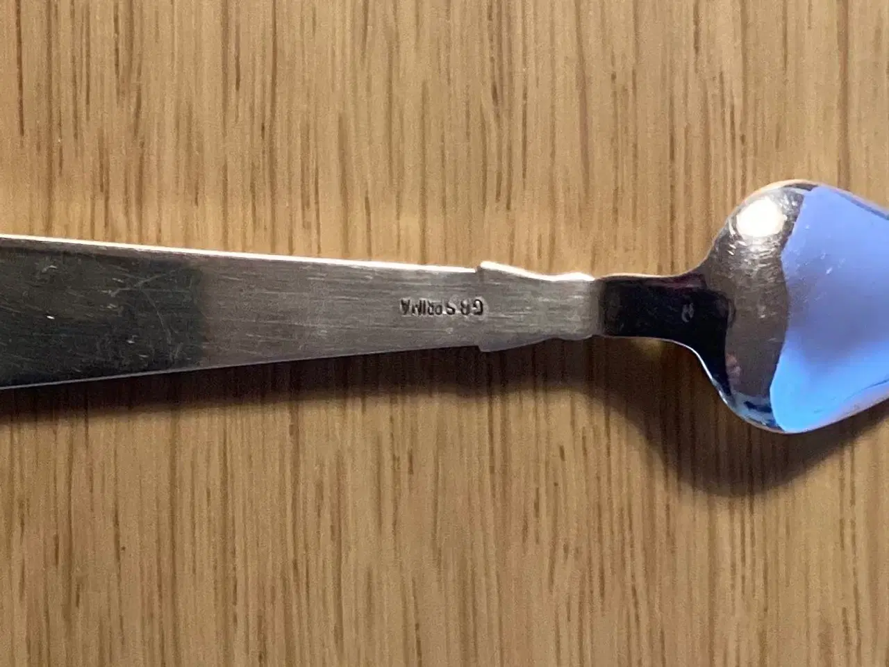 Billede 2 - Sølvplet saltske til “Majbrit” bestik