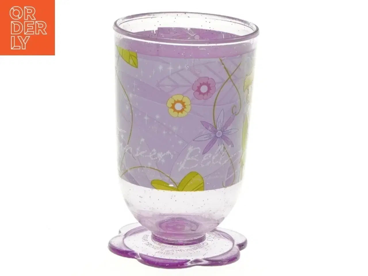 Billede 1 - Tinker belle plasticglas fra Disney (str. 10 x, 6 cm)