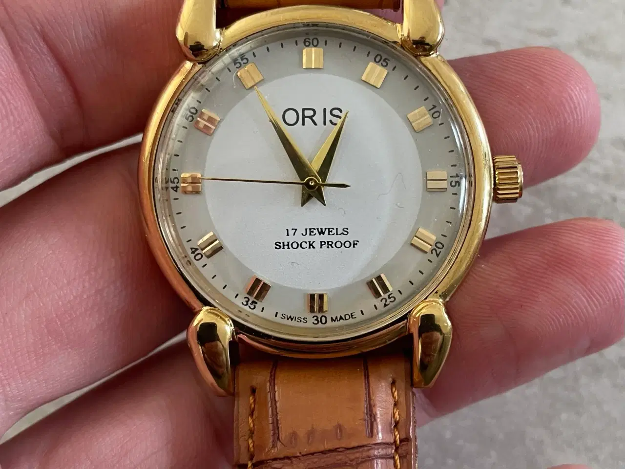 Billede 1 - Smukt vintage hånd optrukket ORIS