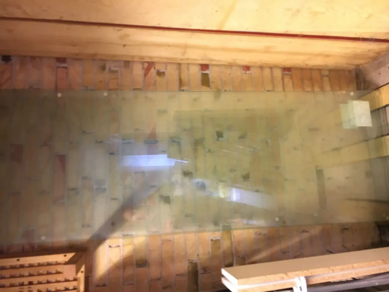 Billede 1 - 4 stk. 10 mm hærdet glas med poleret kanter