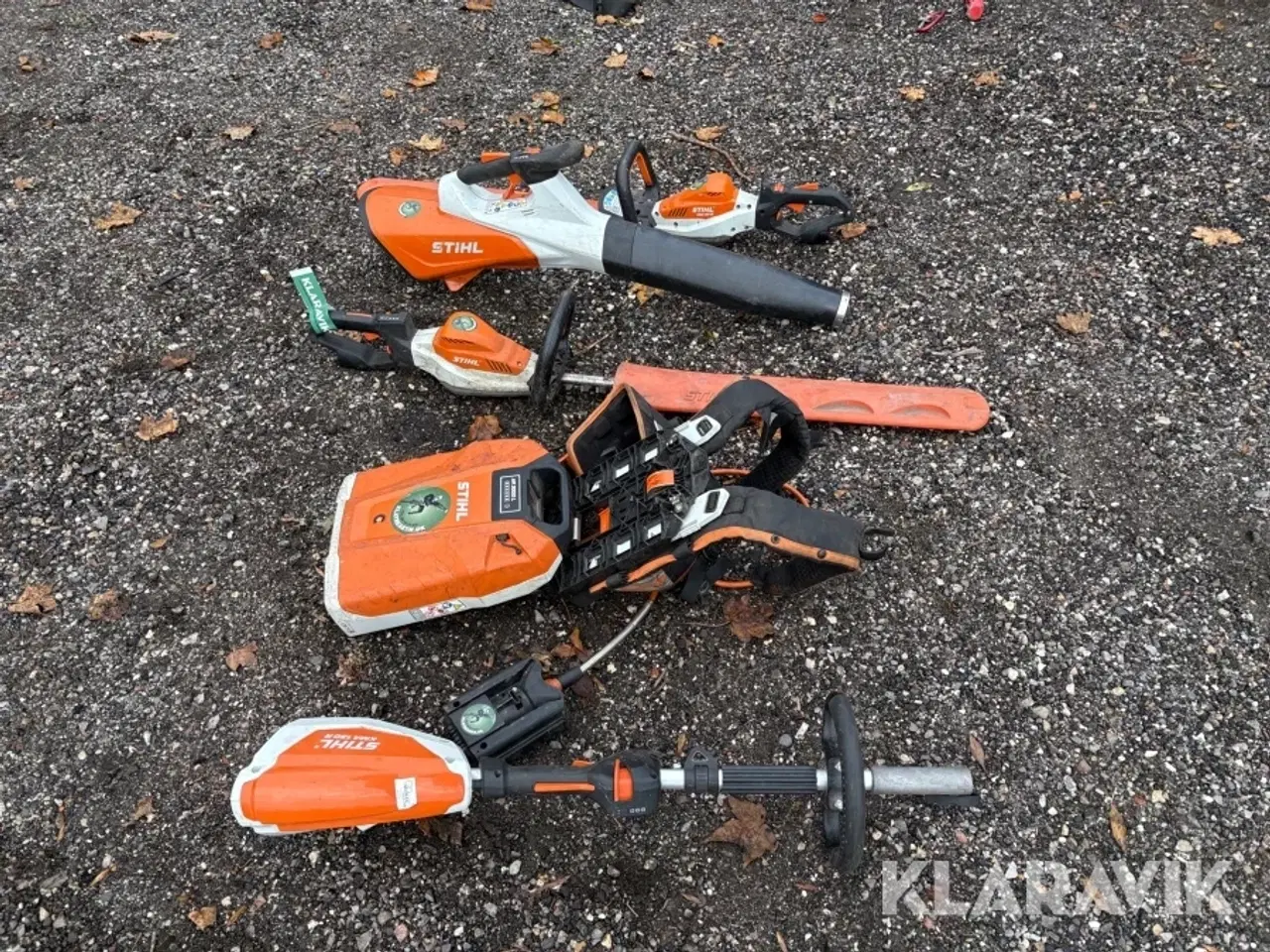 Billede 2 - Diverse maskiner til rygbatteri Stihl