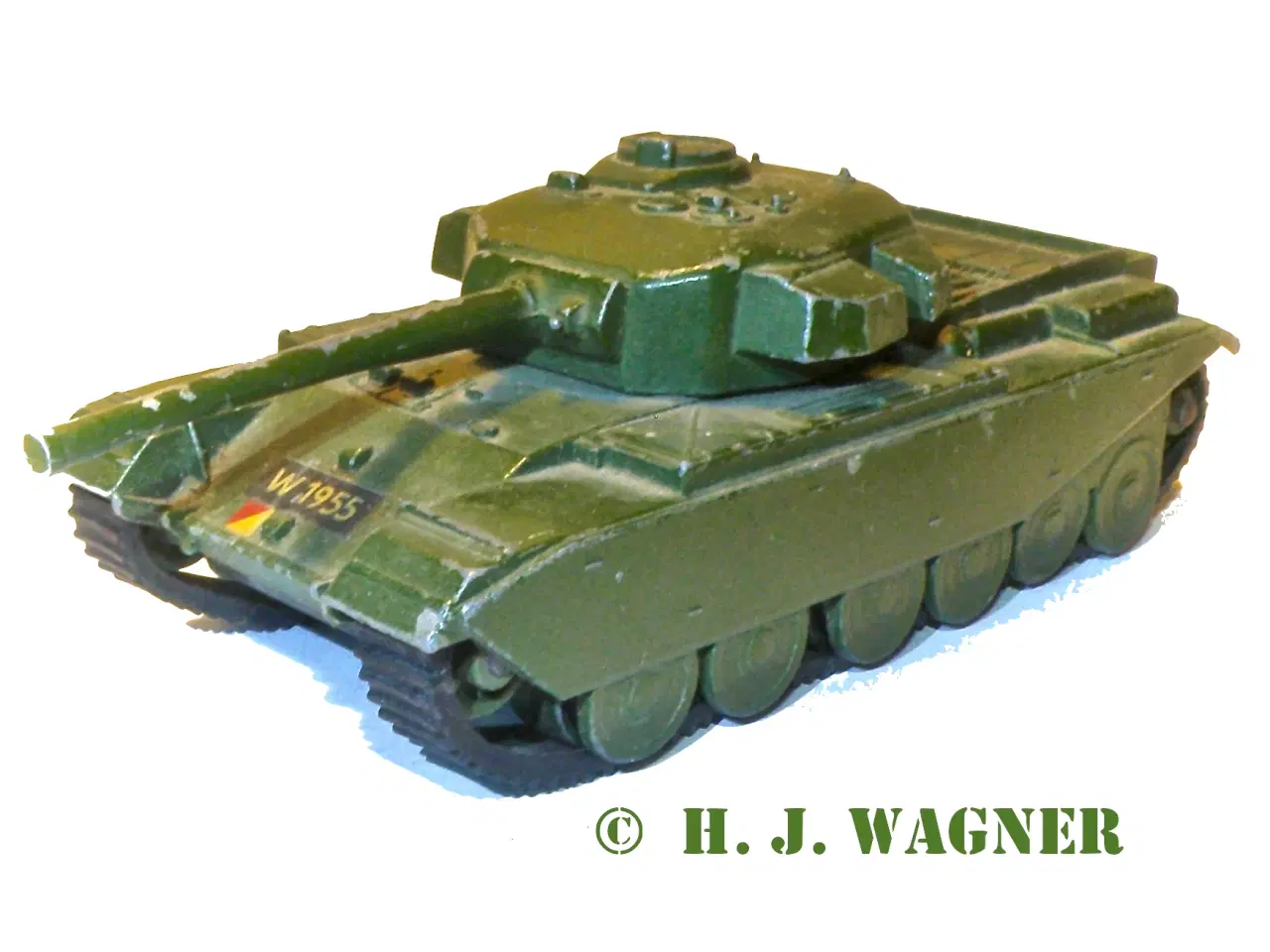 Billede 9 - DINKY-TOYS - Antar, Centurion Tank transporter ca.