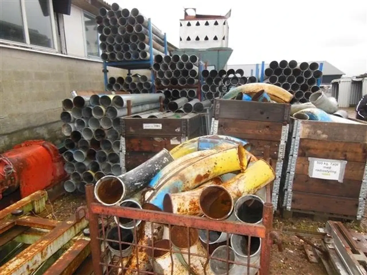 Billede 4 - Kongskilde OK 160 rør og 90 gr.bøjninger