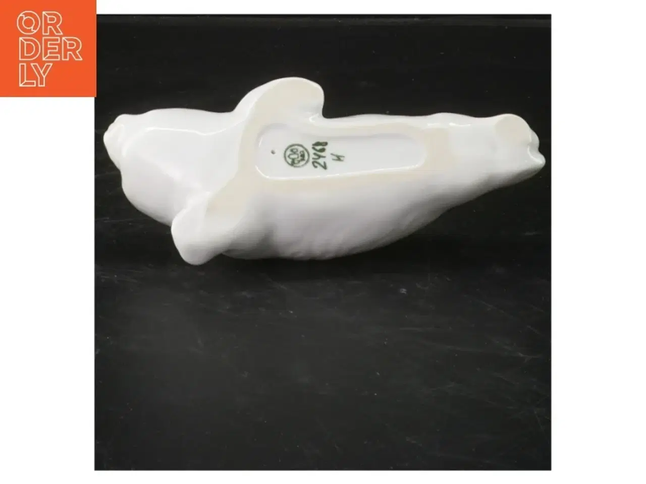 Billede 2 - Porcelænsfigur af sæl fra Royal Copenhagen (str. 16x5 cm)