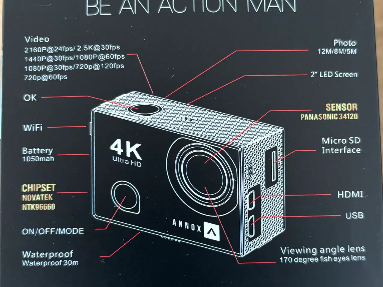 Billede 2 - Annie action camera