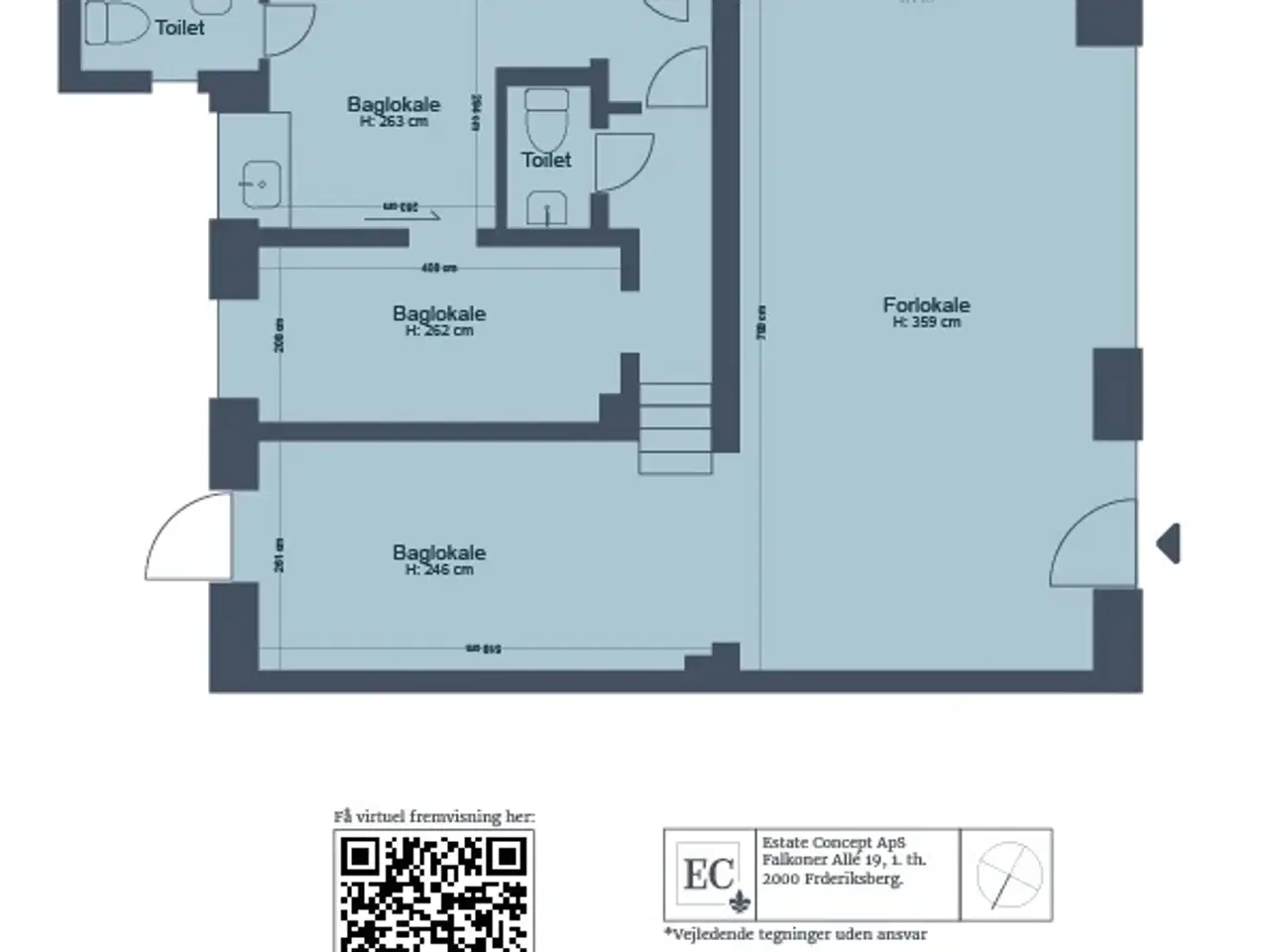 Billede 13 - Synlig erhvervsandel med sjæl midt mellem Kødbyen og Vesterbrogade