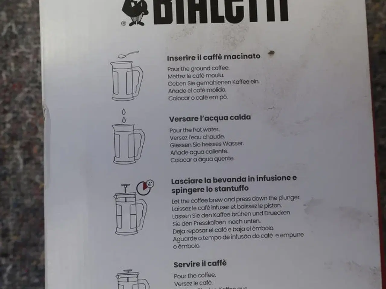 Billede 2 - Stempelkande BIALETTI PREZIOSA, 5 kopper
