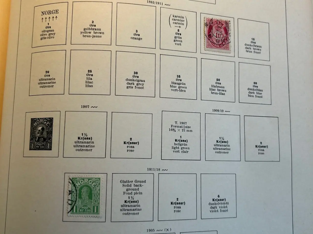 Billede 10 - Frimærkesamling Skandinavien.