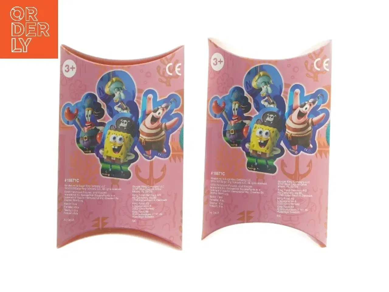 Billede 2 - Burger King SpongeBob legetøj emballage