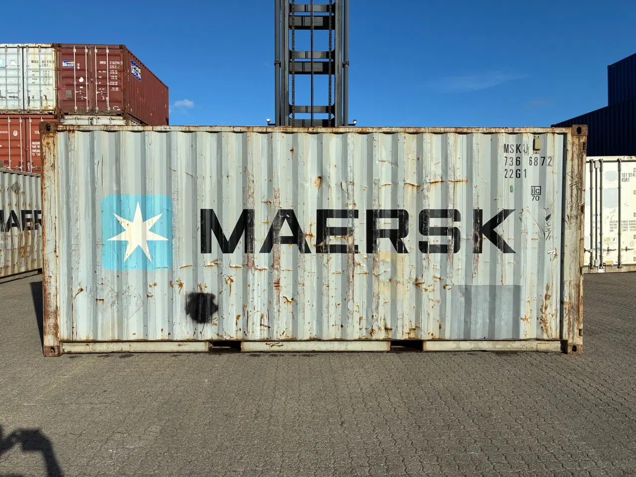 Billede 5 - Brugt 20 fods Isoleret Container- ID: MSKU 735932-