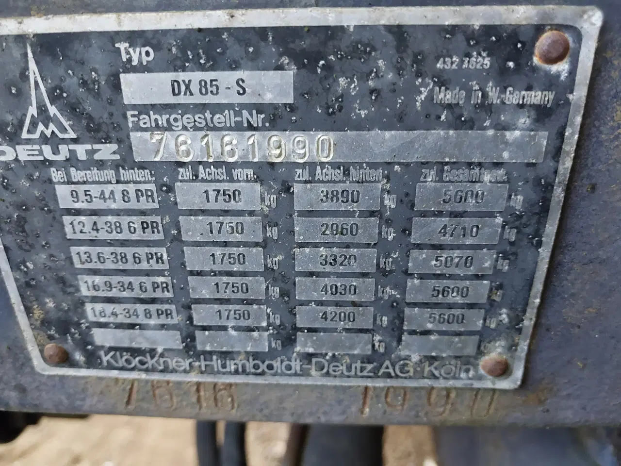 Billede 7 - Deutz DX85