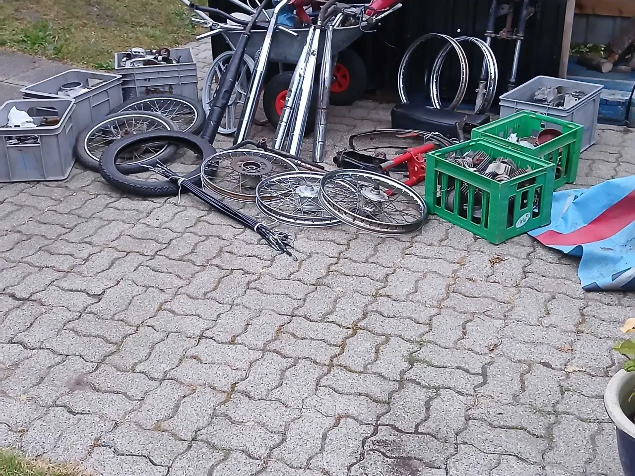 Billede 1 - Knallert stumper 
