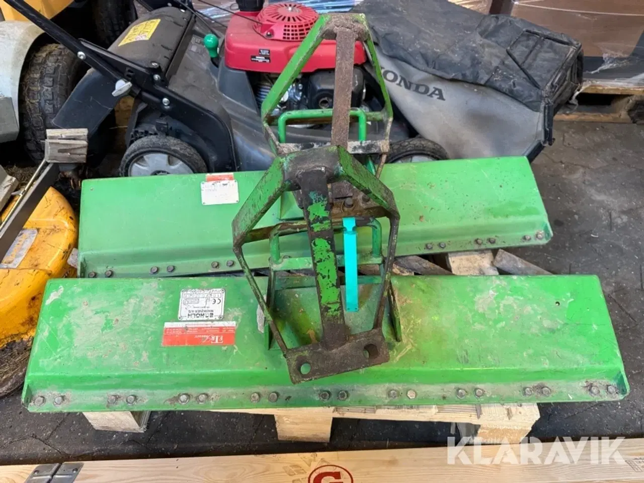 Billede 1 - Ukrudtsjern Egholm ME1100 Front og bagmontering