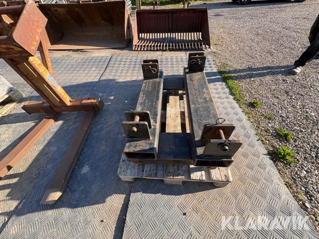 Billede 5 - Skovl / Pallegafler / stengrab og skifte