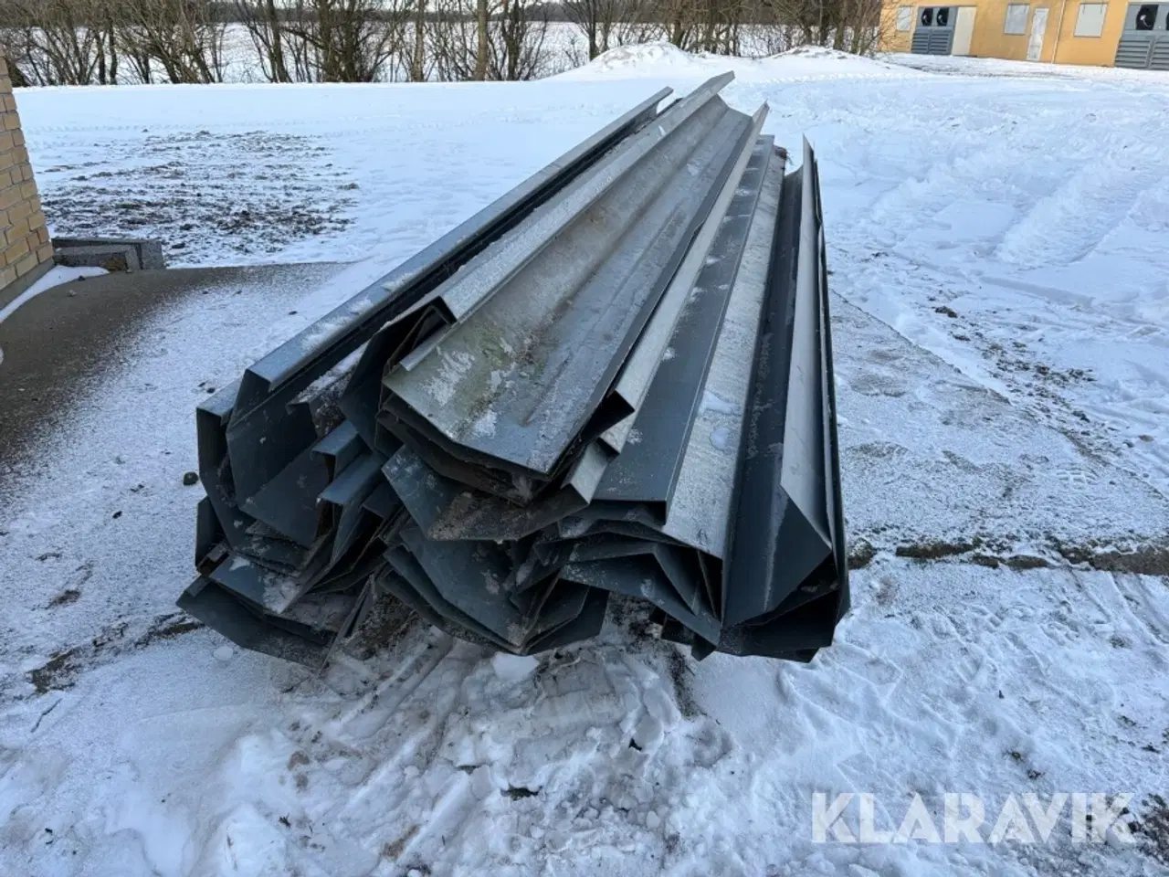 Billede 2 - Galvaniseret stål profiler 34 styk