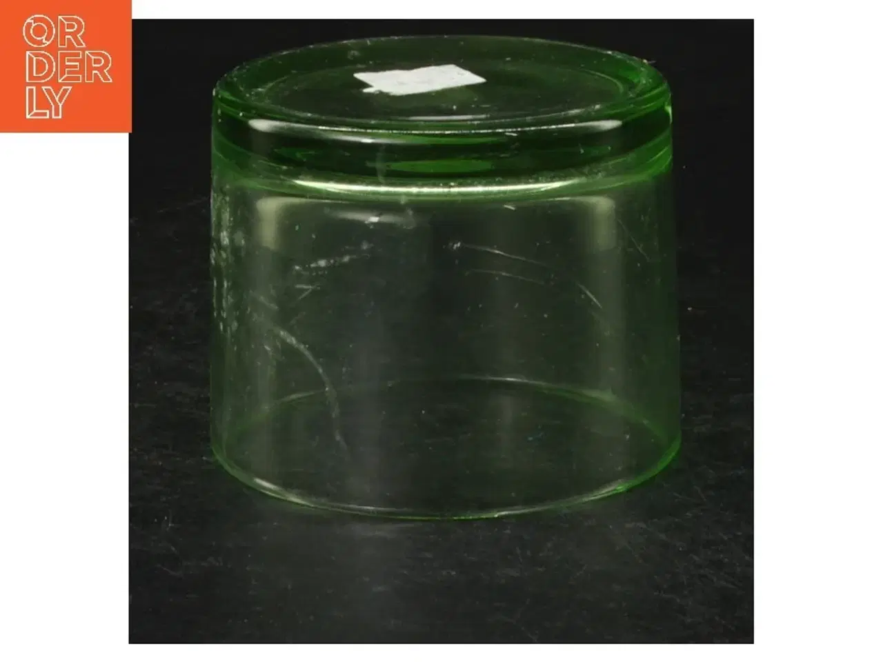 Billede 2 - Grøn glaslysestage fra iittala (str. 6,5 cm)