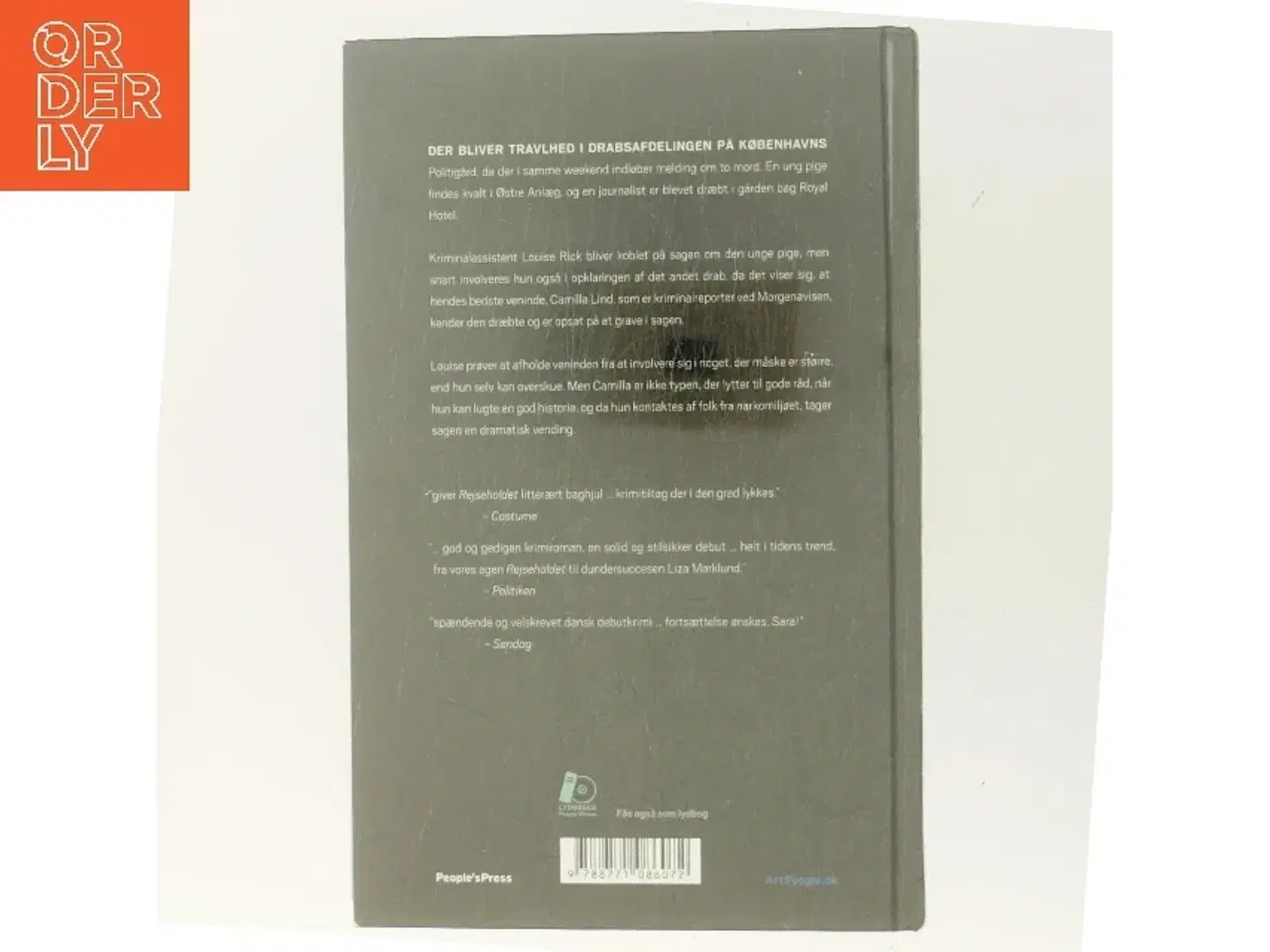 Billede 3 - Grønt støv af Sara Blædel (Bog)