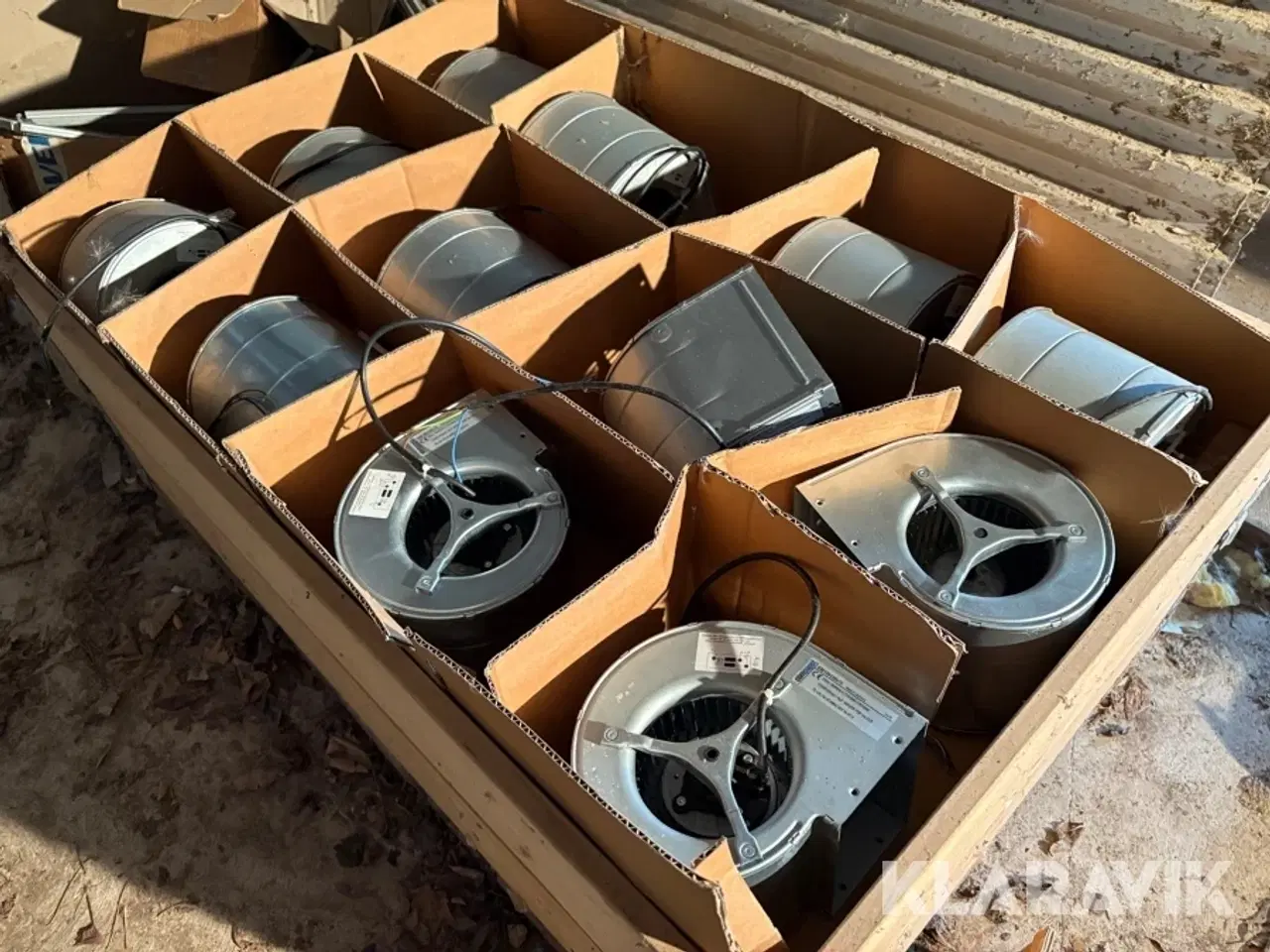 Billede 1 - Centrifugalblæsere ebmpapst 175/190w 24 styk. 67/90W 11 styk.
