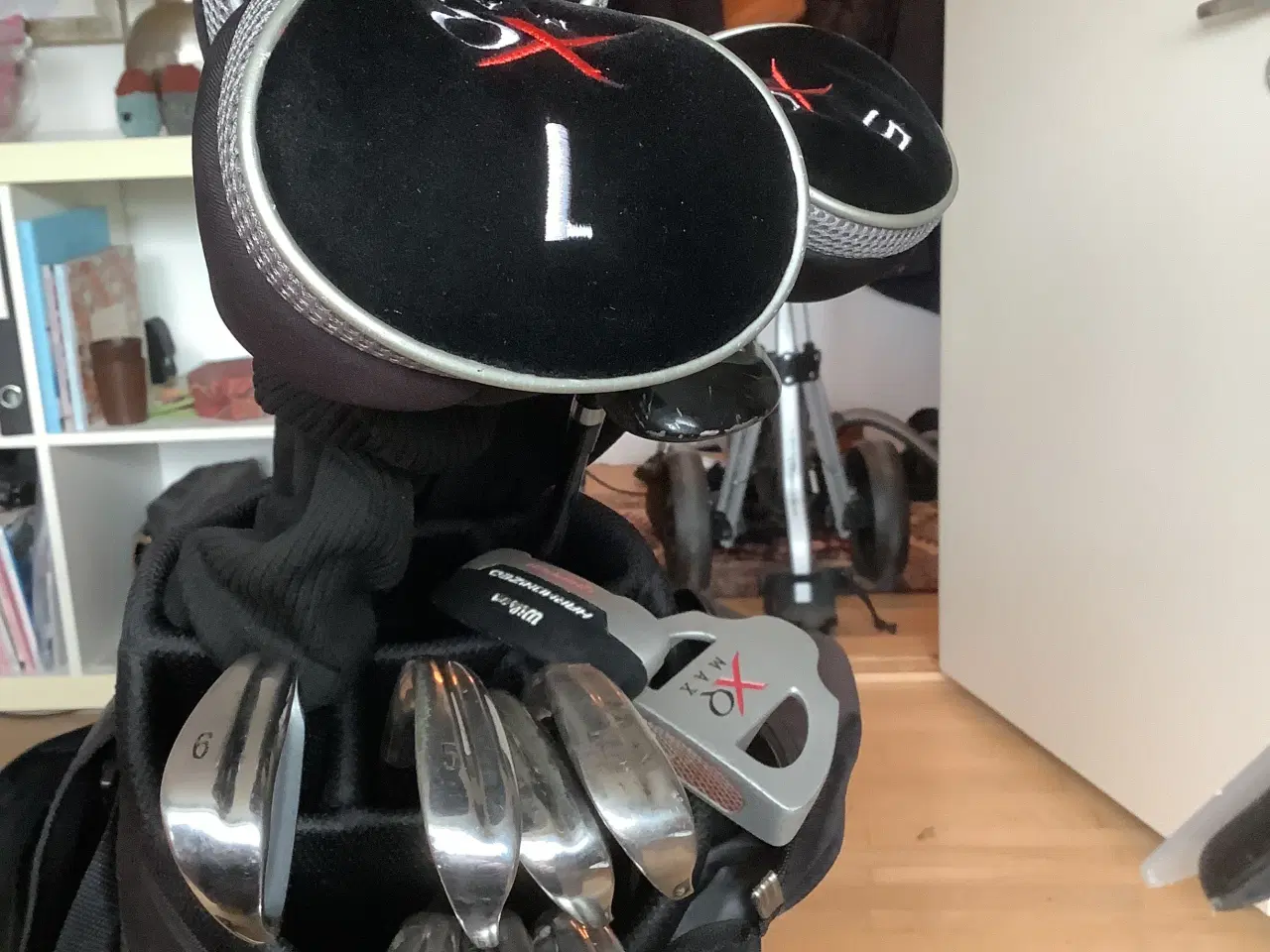 Billede 3 - XQ Max golfsæt med vogn og tilbehør