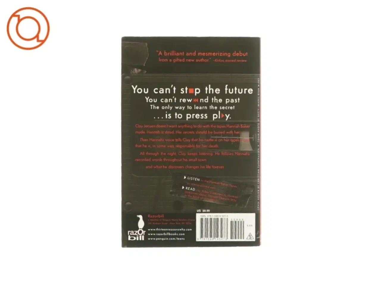 Billede 2 - Thirteen reasons why af Jay Asher (bog)