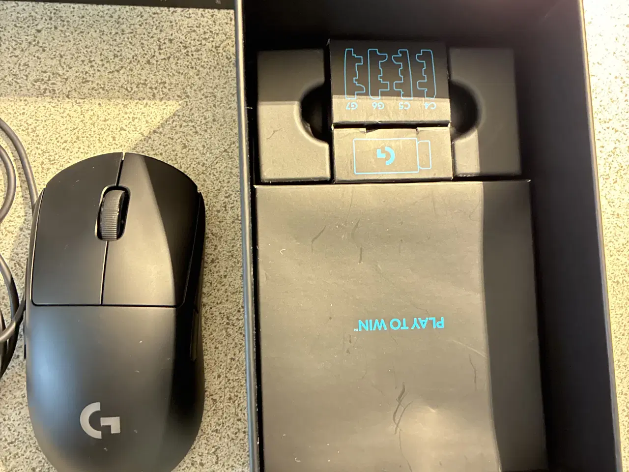 Billede 5 - Logitech G Pro Wireless mus i sort. 