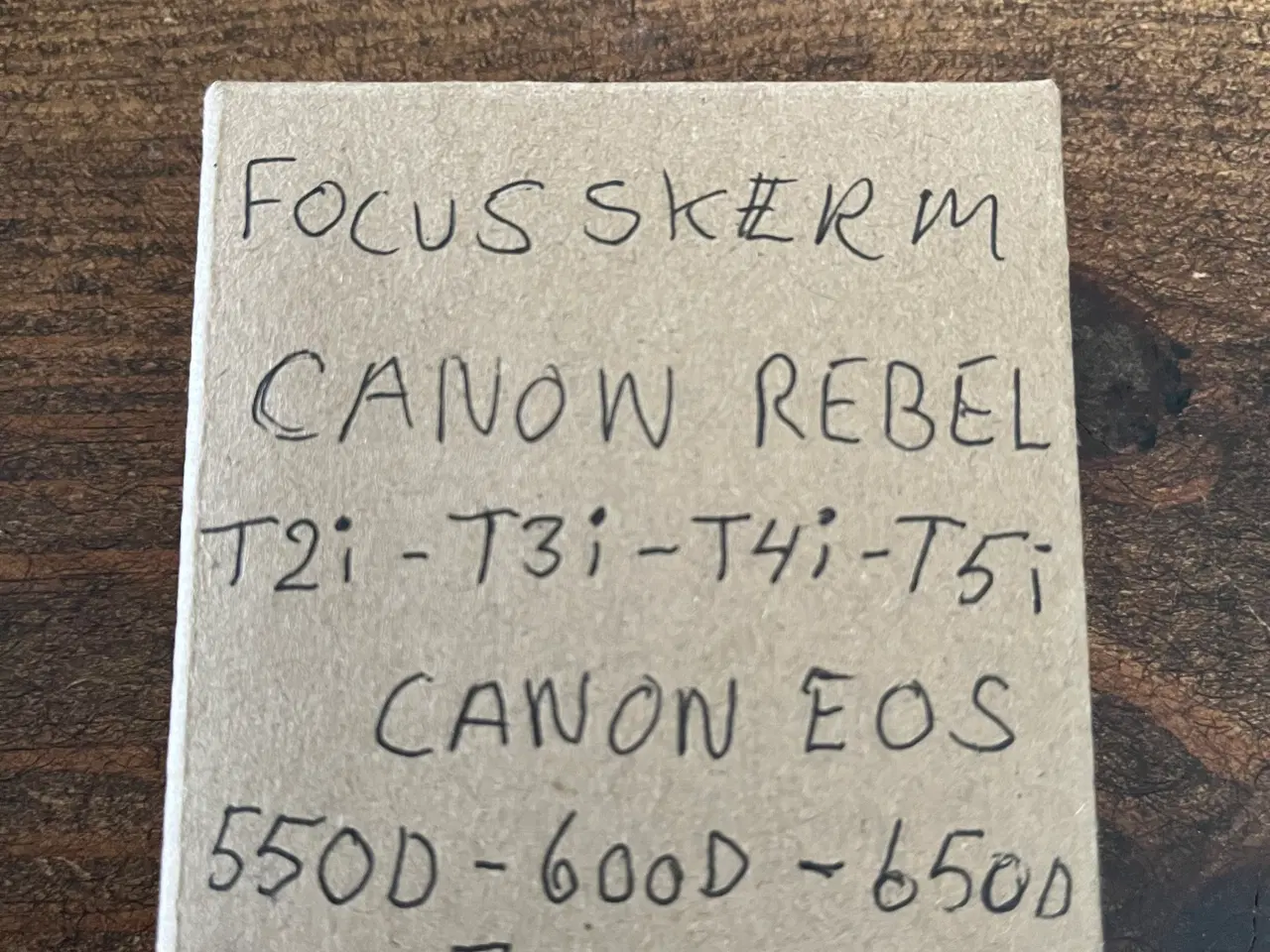Billede 2 - Canon focusskærm