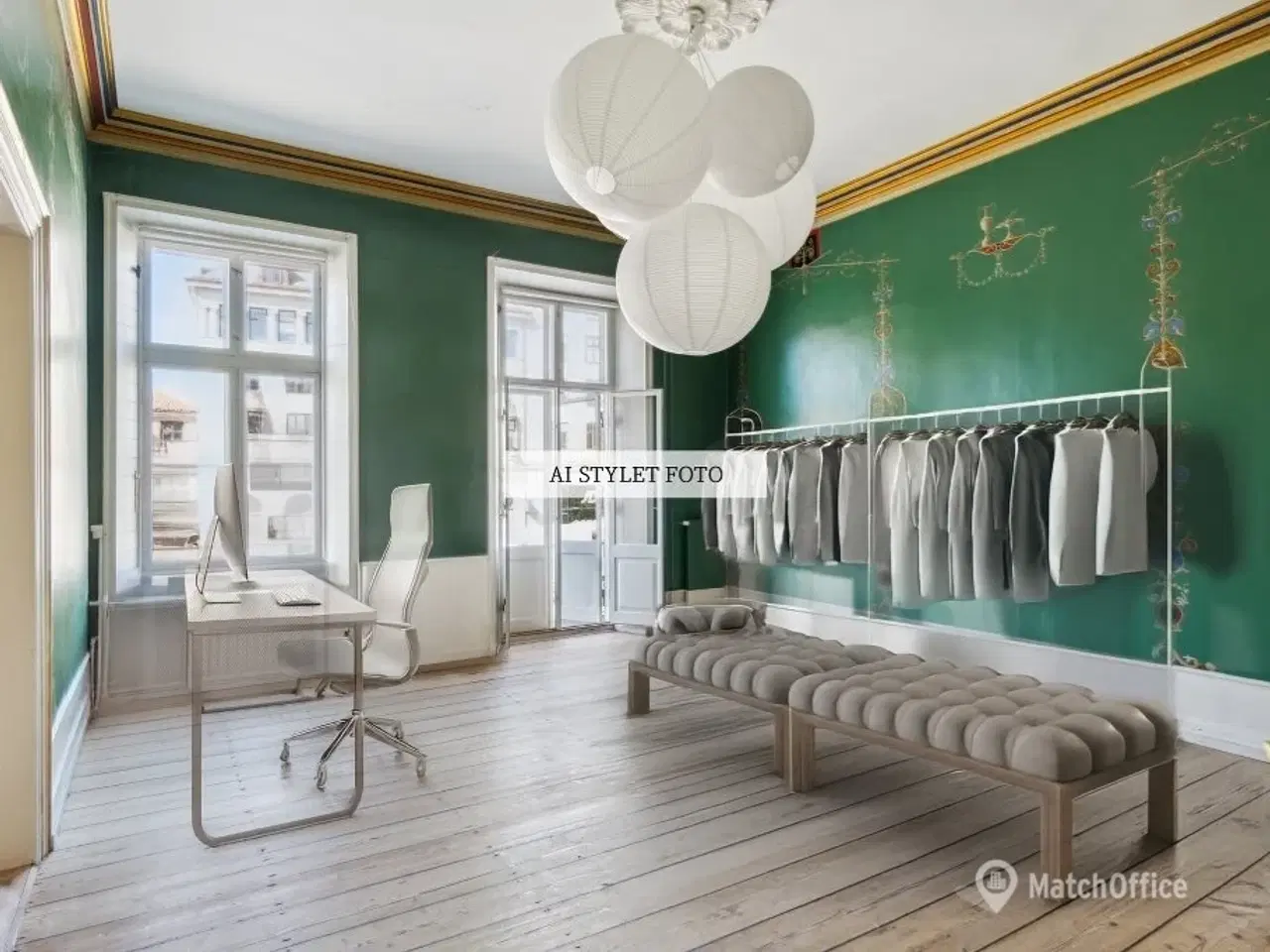 Billede 3 - Lyst og inspirerende kontor med unikke detaljer