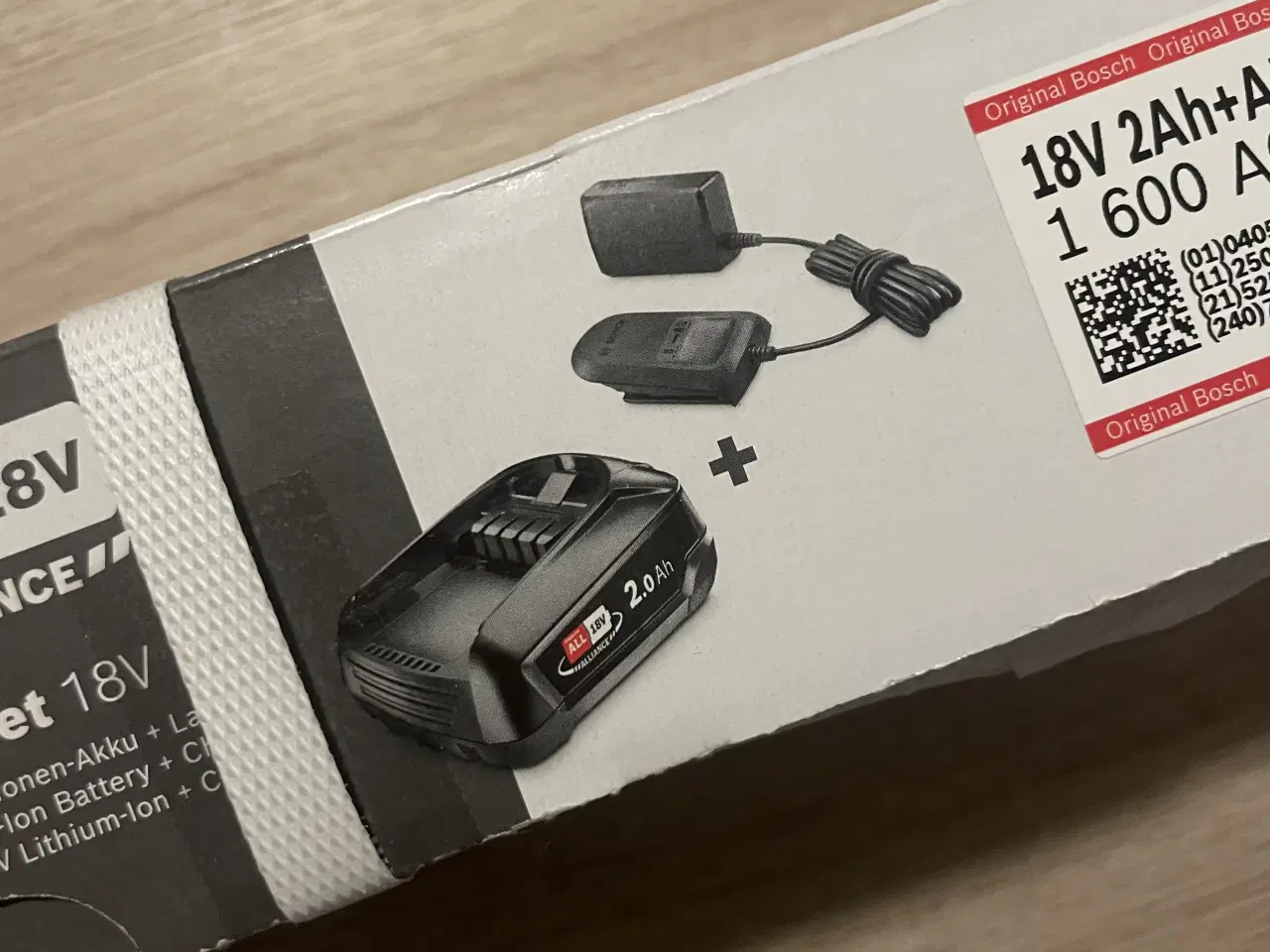 Billede 1 - Multi batteri og lader NYT